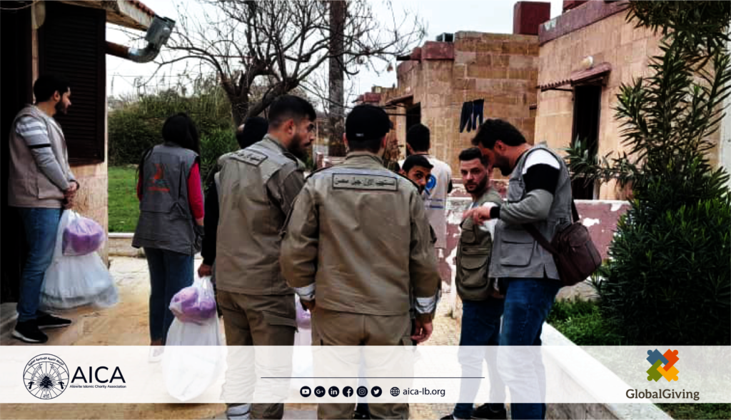 Post Syrian Earthquake Aid