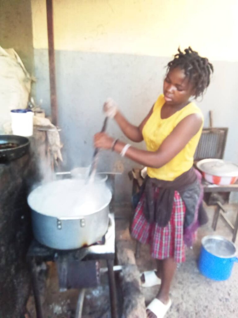 Ensure Kimbilio children eat as conflict continues
