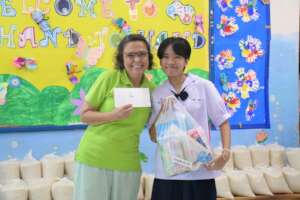 Uniforms, stationary and money for books