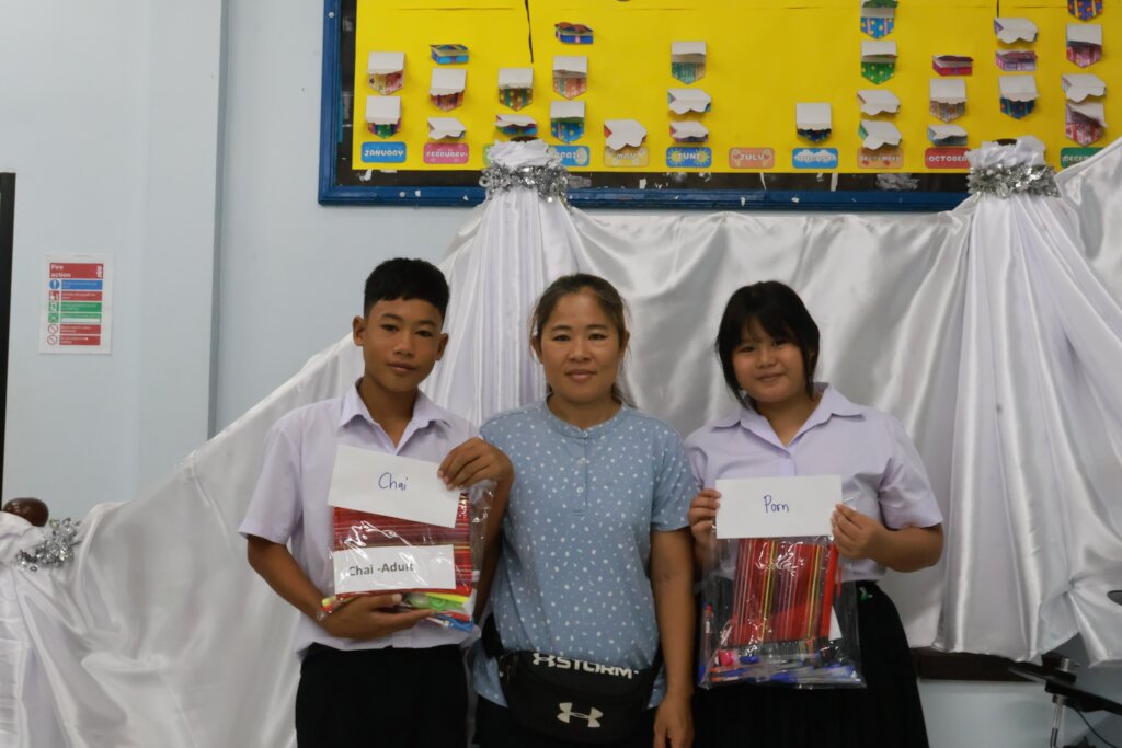 Adult school students
