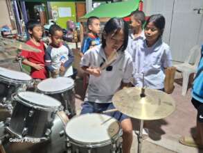 Learning the drums