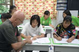 Taking extra English clases