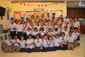 Some of our students at the beginning of the year!