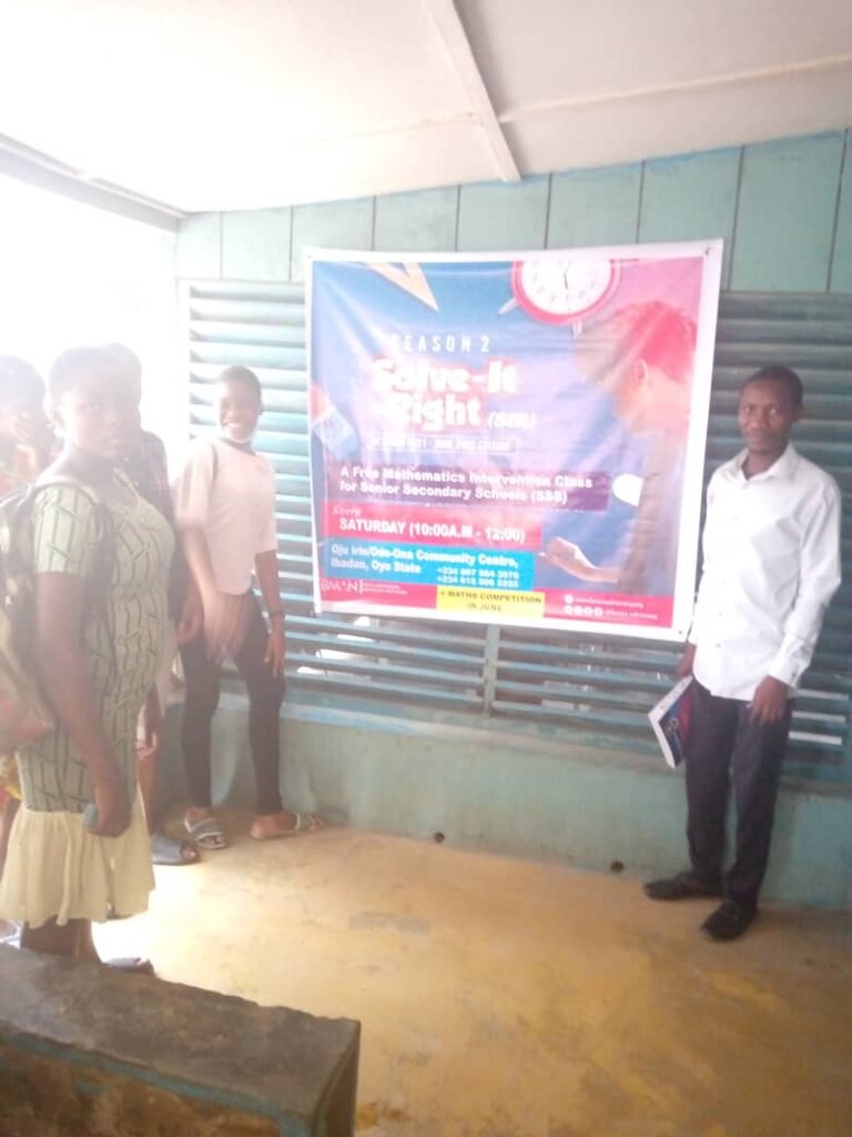 SOLVE IT RIGHT: MENTORING BOYS WITH MATHEMATICS