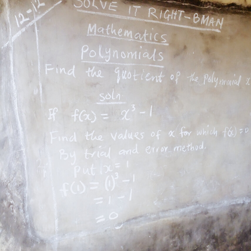 SOLVE IT RIGHT: MENTORING BOYS WITH MATHEMATICS