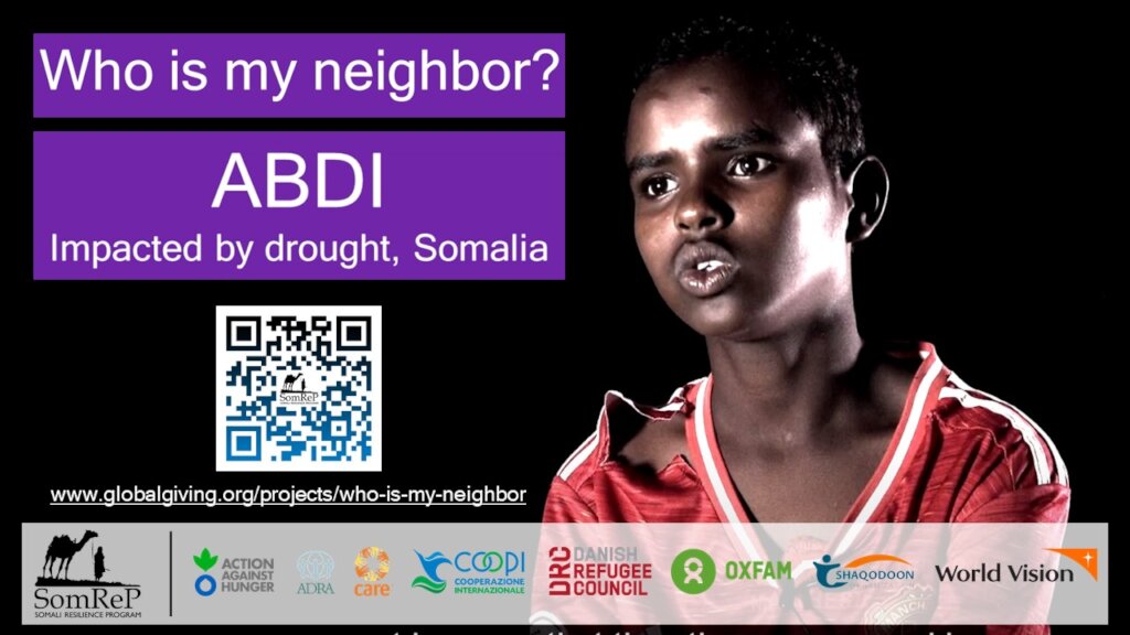 Discover more about Abdi's story via QR code!