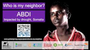Discover more about Abdi's story via QR code!