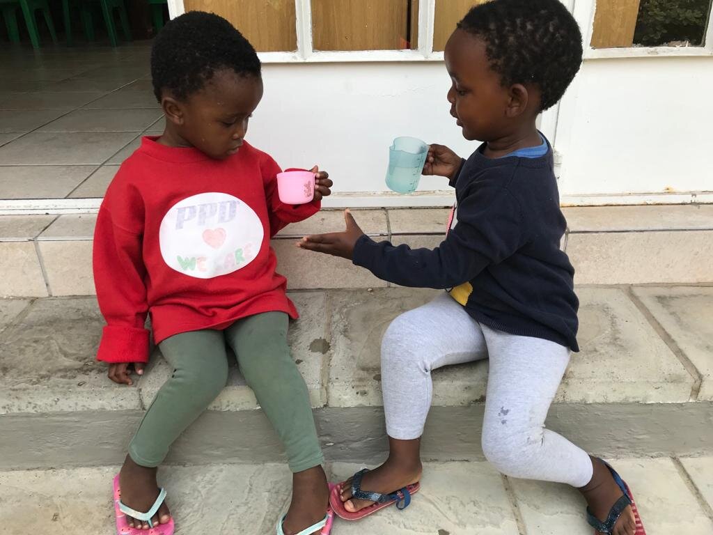 Water tank system for 52 children in South Africa