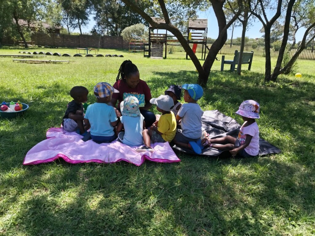 A trip to park - there is a big world out there