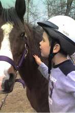 Jackson with his horse