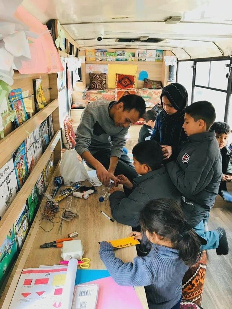 Support Mobile Libraries for Children in Kabul