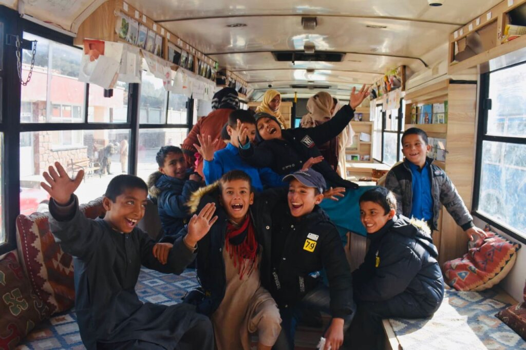 Support Mobile Libraries for Children in Kabul