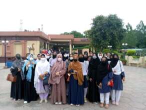 group photo at the Lok Virsa Museum