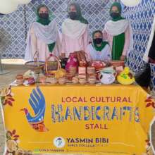 Yasmin Bibi Girls College Stall in Women Uni