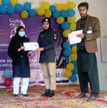awards and certificates being distributed