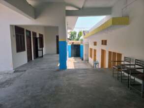 A view of the academic block