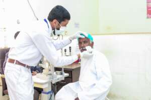 Ghulam Haider post surgery