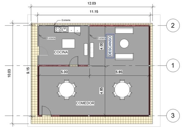 Time to renovate the Ambue Ari comedor!