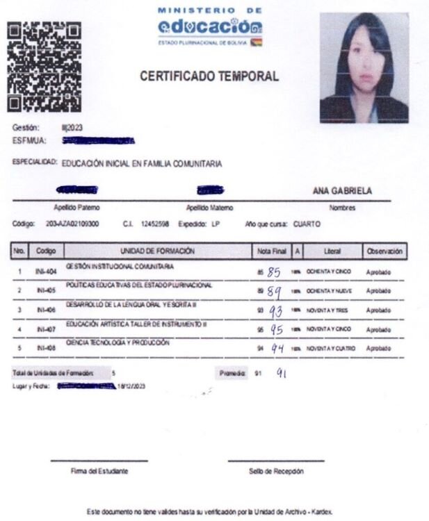 Support Gabriela for her Rural Practical Studies