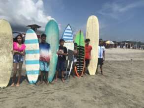 In Canoa Beach