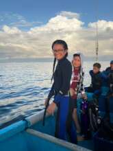 First time diving