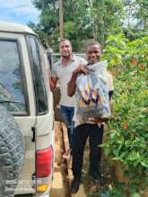 Reunited child excited and proud to attend school