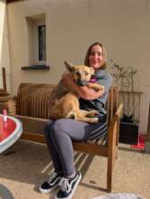 Happy Adopted dog