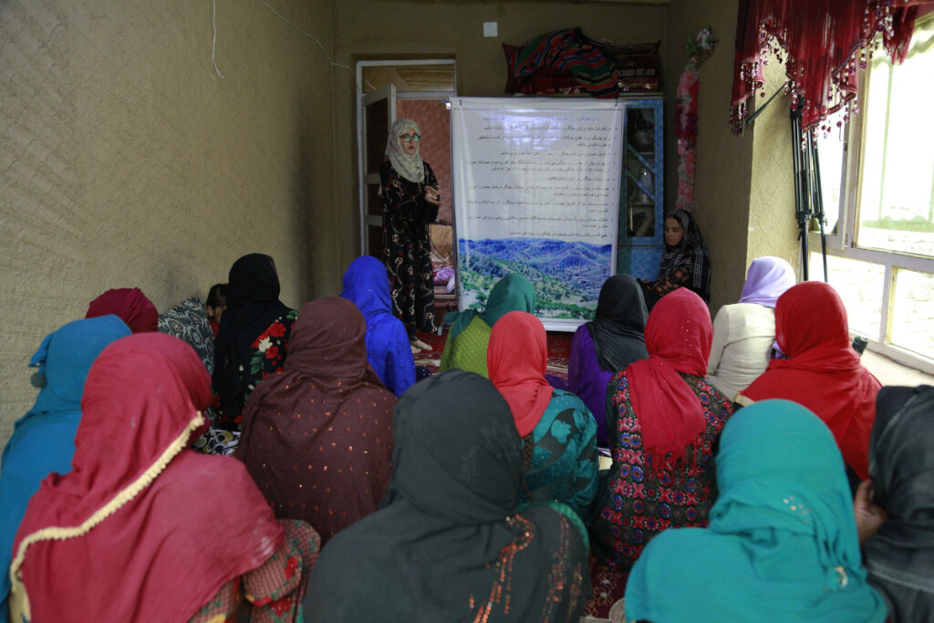 Provide relief to women in Afghanistan