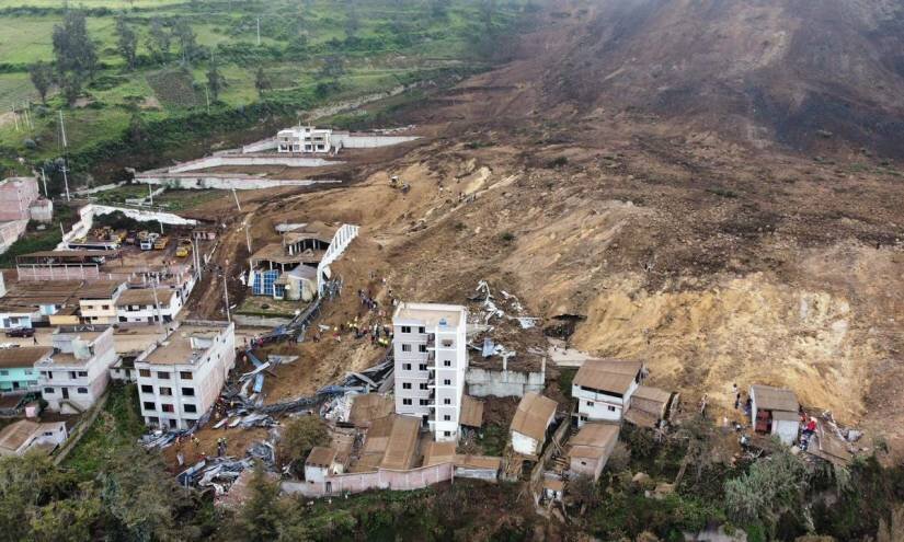 DISASTER IN ALAUSI - LANDSLIDE