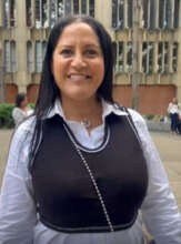 Ms Reyes, a graduate participant from Cohort I