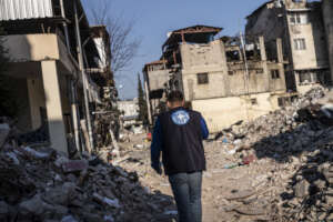 Emergency Earthquake response: Turkey