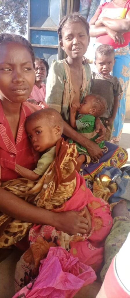support for 2,600 people  victims of malnutrition