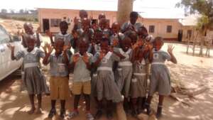 Students at Bright Future School