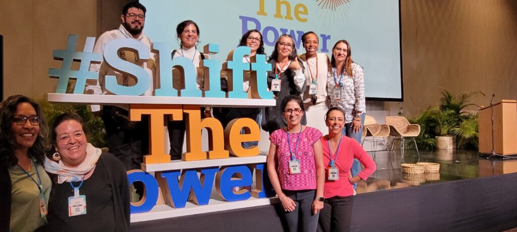 Comunalia members at #ShiftThePower Summit