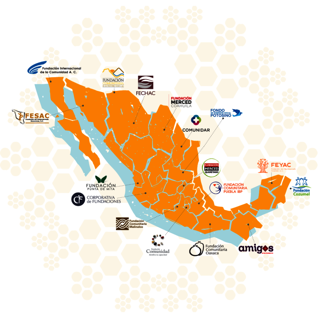 Help strengthen mexican community foundations