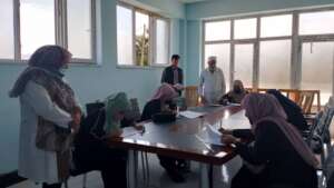 Recruitment process (written test from midwives)