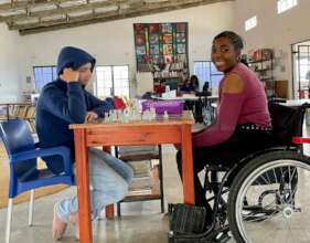 Playing chess