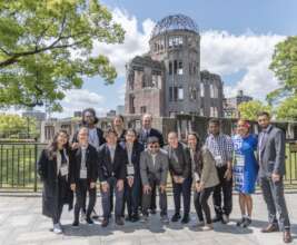 Group Photo in Hiroshima