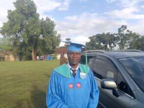 Congratulations to Charles on his degree