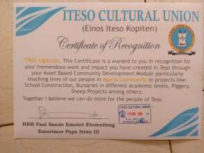 Recognition!