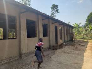 Building brick classrooms in Bududa