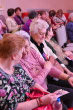 Ladies waiting for the performance