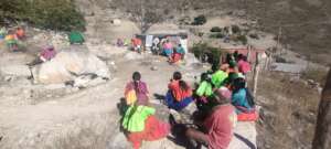 Women participanting on meeting
