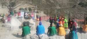More than 90 people listening carefully