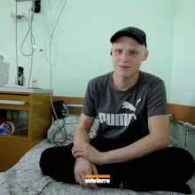 Vitaly is 17 years old & has stage 4 sarcoma.