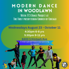 Flyer for dance class series
