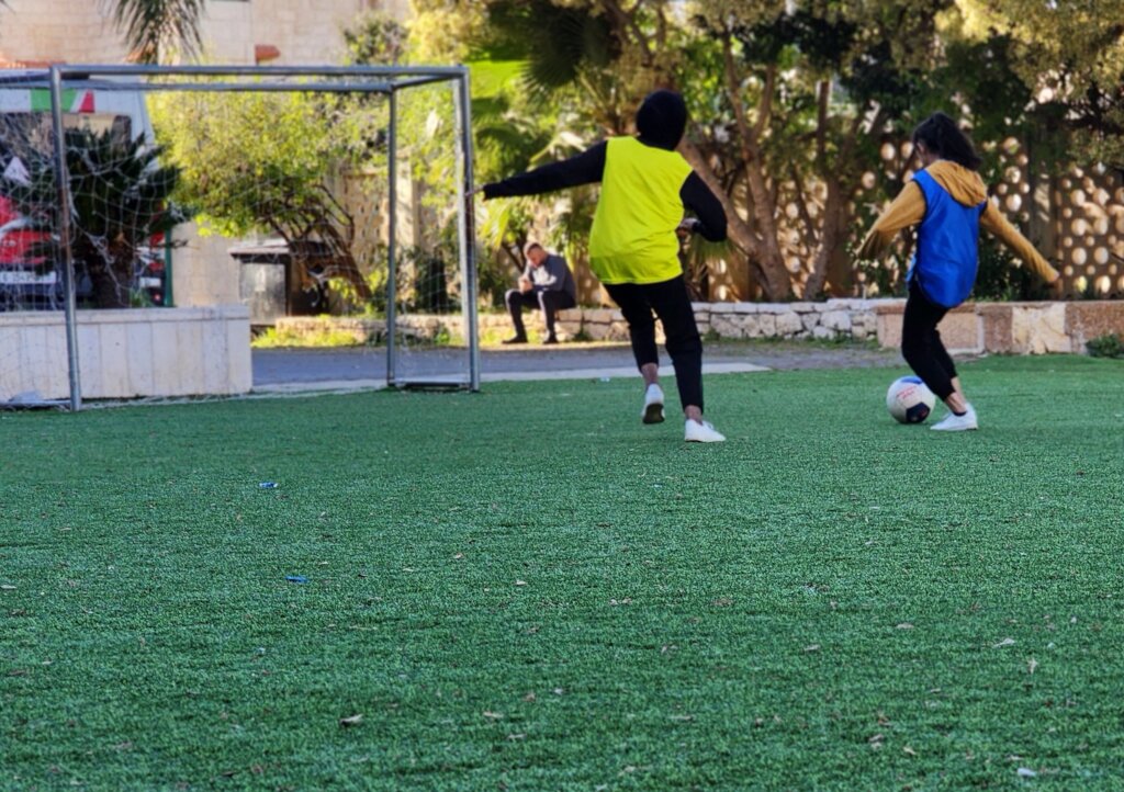 Empowering Young Women Through Sports in Nablus
