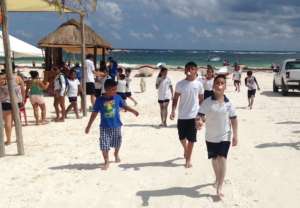 Kids enjoying the festival