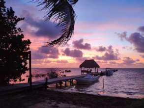 The Dock at Chinchorro bank