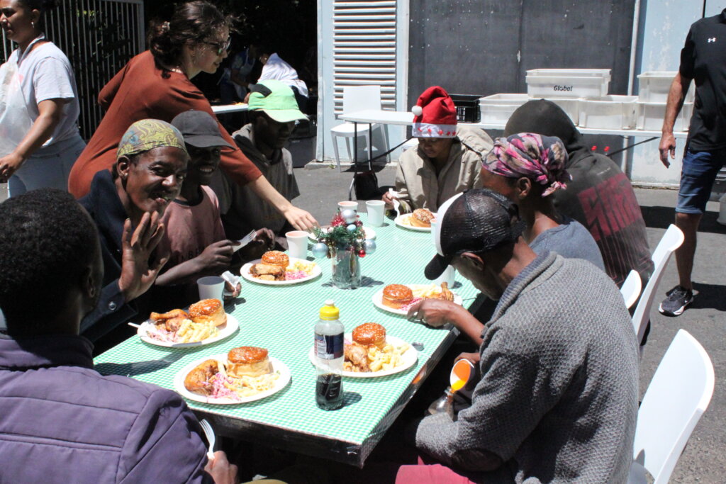 Social care services for the homeless in Cape Town
